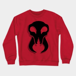 Ant Skull in dark silhoute Crewneck Sweatshirt